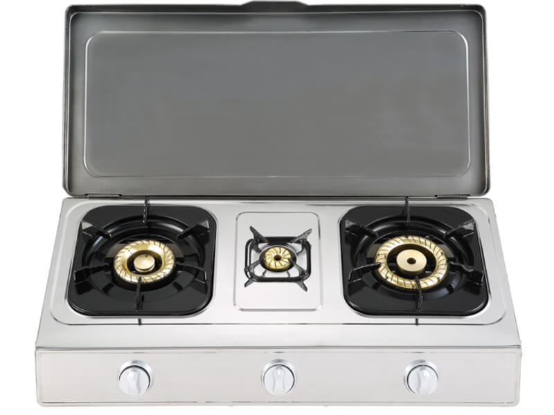 Three Burner SS Gas Cooker in Palestine